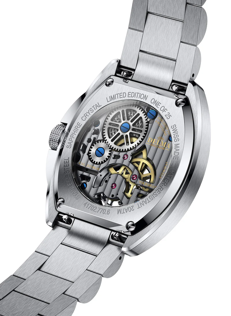 Delma 41702.770.6.184 1924 Tourbillon 100th Anniversary Hand-Wound Salmon