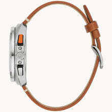 Bulova 98B427 Racer Chronograph Black Dial Orange Accents