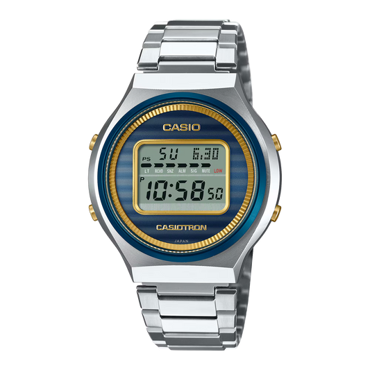 G-Shock TRN50SS-2A Casiotron 50th Anniversary Blue Tough Solar Stainless