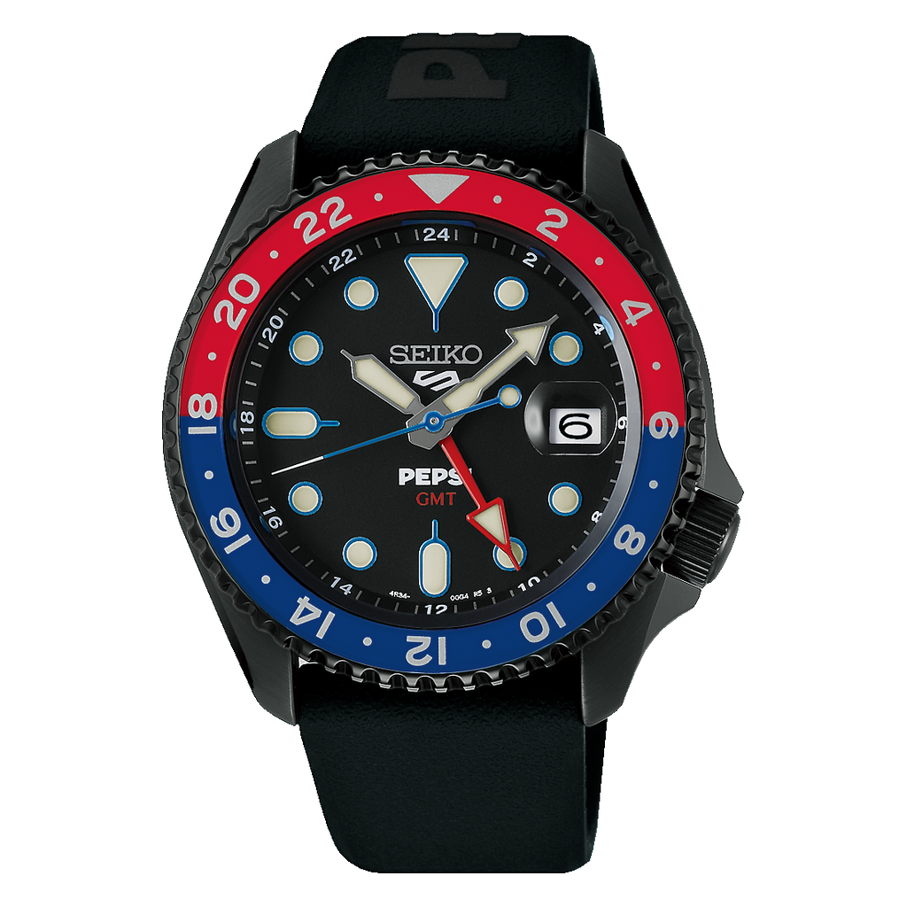 Seiko 5 Sports SSK047 Pepsi Limited Edition GMT Automatic