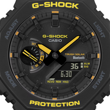 G-Shock GAB2100CY-1A Analog-Digital Black Yellow Octagon Casioak