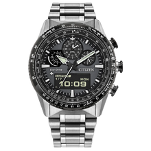 Citizen JV2006-55H Promaster Skyhawk U830 Gray Dial Stainless Steel Eco-Drive