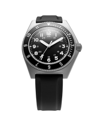 Benrus T2MS-SS-B-395-01 Type 2 Mil Spec Black Dial 39.5mm Automatic