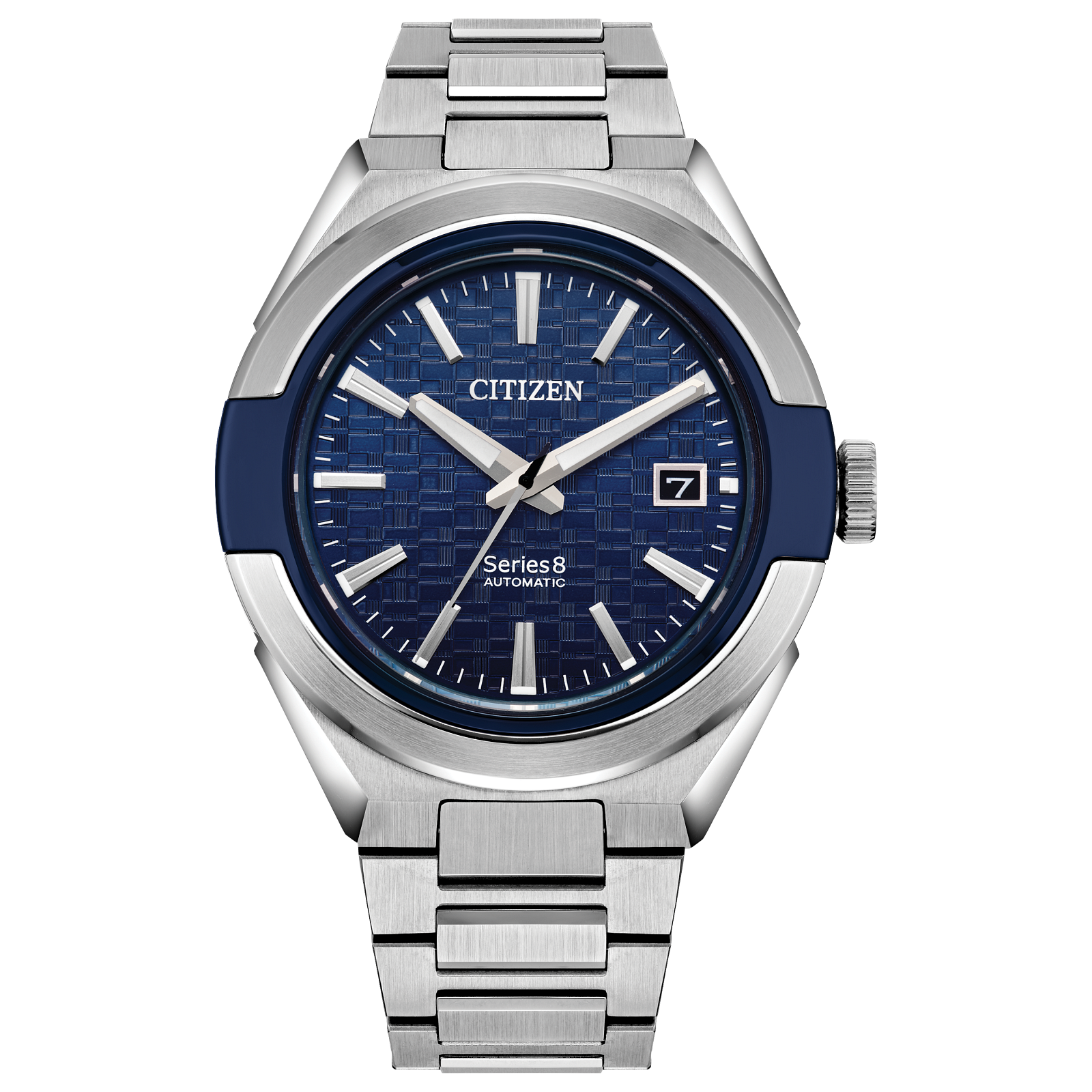Citizen NA1037-53L Series8 870 Textured Blue Dial Automatic Exclusive