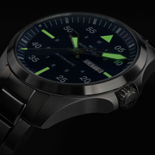 Hamilton H64635140 Khaki Aviation Pilot Day Date Auto Blue Dial