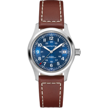 Hamilton H70455540 Khaki Field Auto Blue Sunburst 38mm Leather Automatic