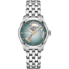 Hamilton H32215143 Jazzmaster Open Heart Auto 36mm Blue Green