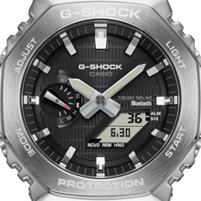 G-Shock GBM2100-1A Metal Clad Casioak Vapor Black Resin Band