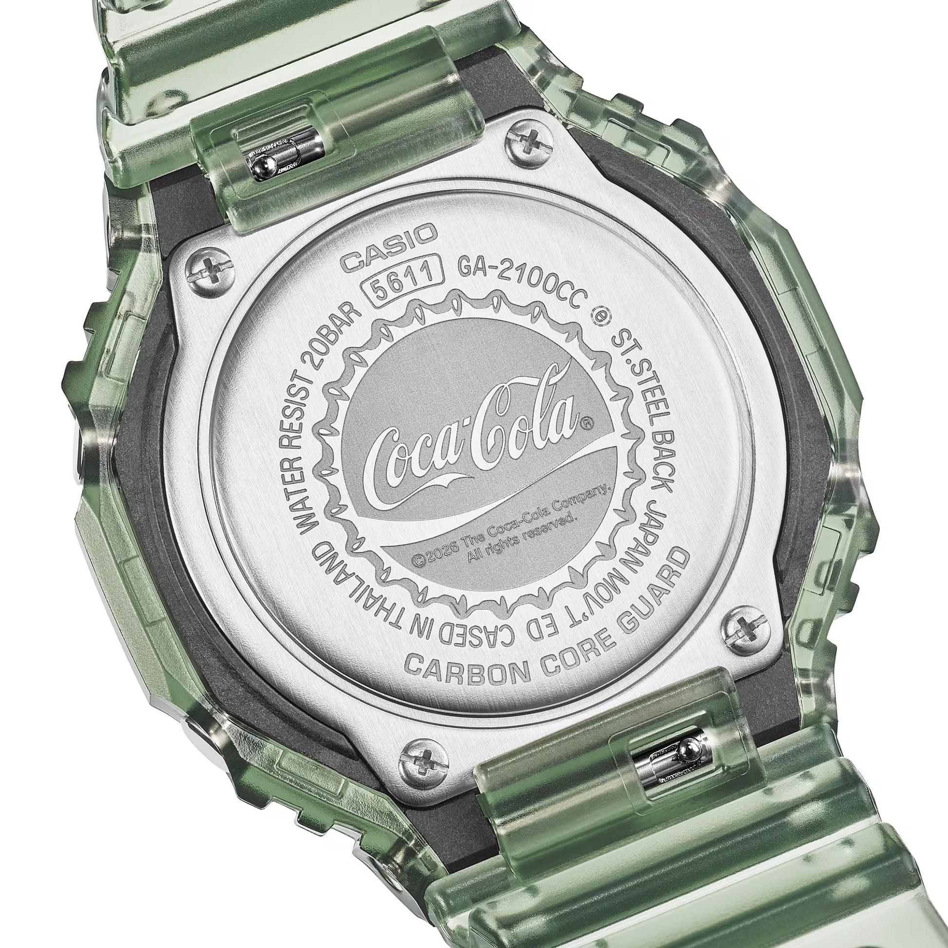 G-Shock GA2100CC-3A Coca-Cola Collaboration Limited Edition G-Shock GA2100CC-3A Coca-Cola Collaboration Limited Edition