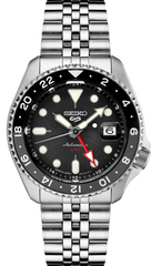 Seiko 5 Sports SSK001 GMT Series Automatic Black Dial // Pre-Owned
