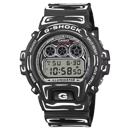 G-Shock DW6900JV-1 Joshua Vides Collaboration 3 Eye Digital Resin Black