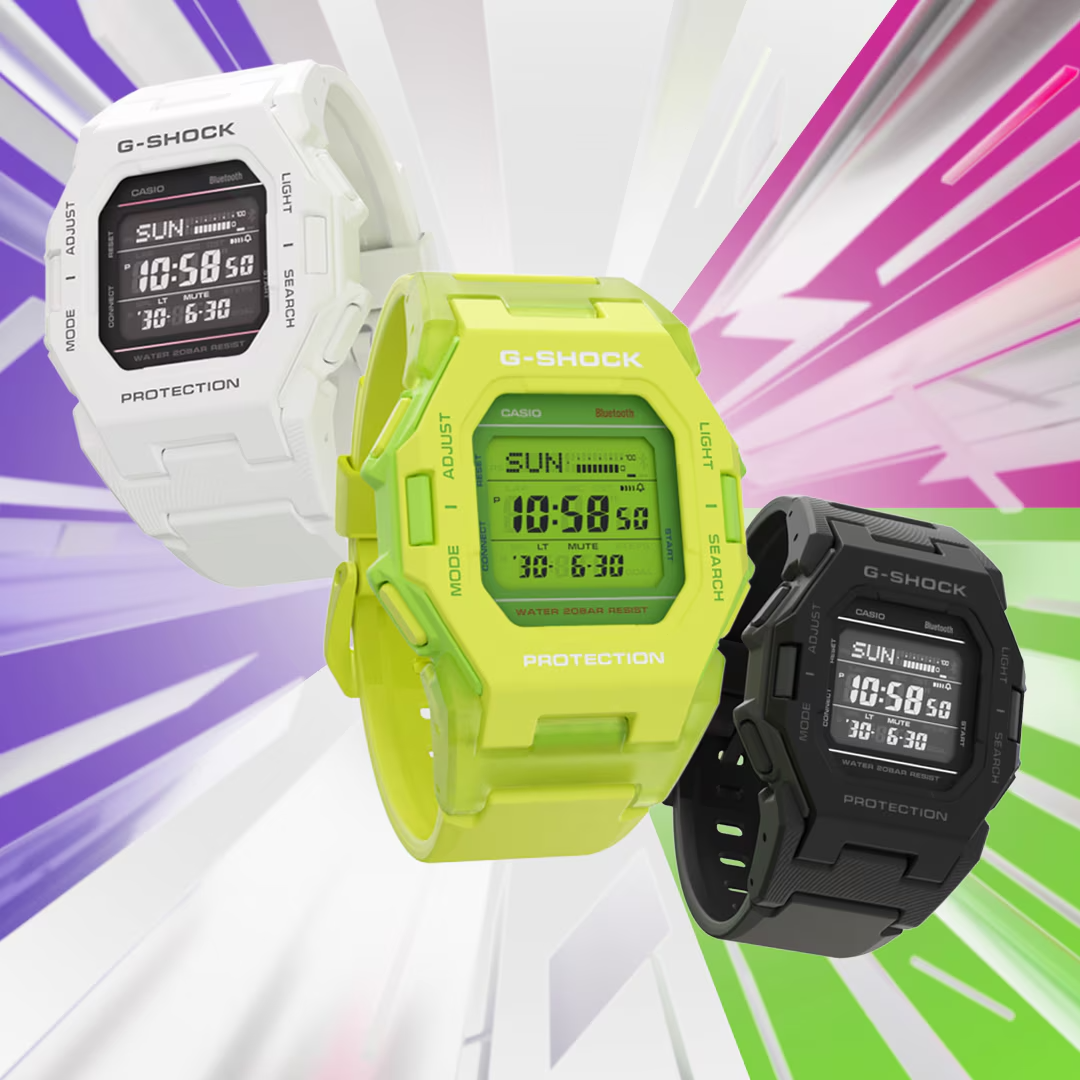 G-Shock GDB500-7 Digital Step Tracker Slim Compact White – Arizona G-Shock GDB500-7 Digital Step Tracker Slim Compact White – Arizona