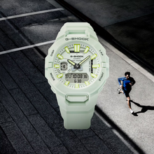 G-Shock GBA950-7A MOVE Urban Sports Gray and Green Ana-Digi Strava
