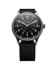 Benrus 3061-SS-B-039-01 #3061 BU Black Dial 39.5mm Automatic