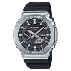 G-Shock GBM2100-1A Metal Clad Casioak Vapor Black Resin Band