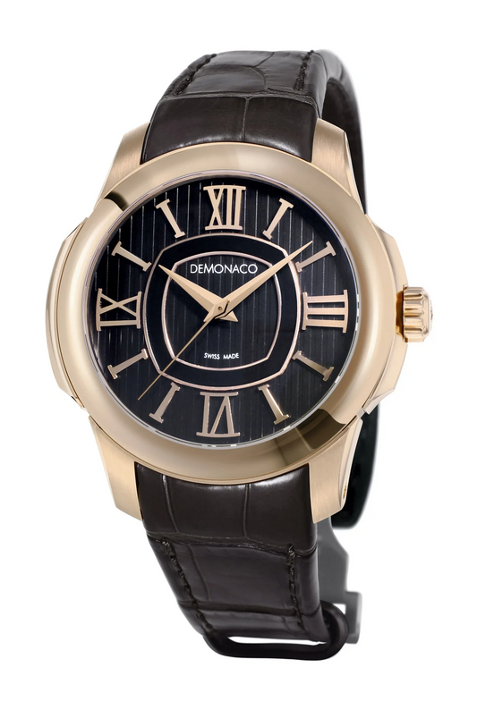 Ateliers DeMonaco DMC-MC-IBGV-RG Ronde de Monte-Carlo Classique Rose Gold 39mm