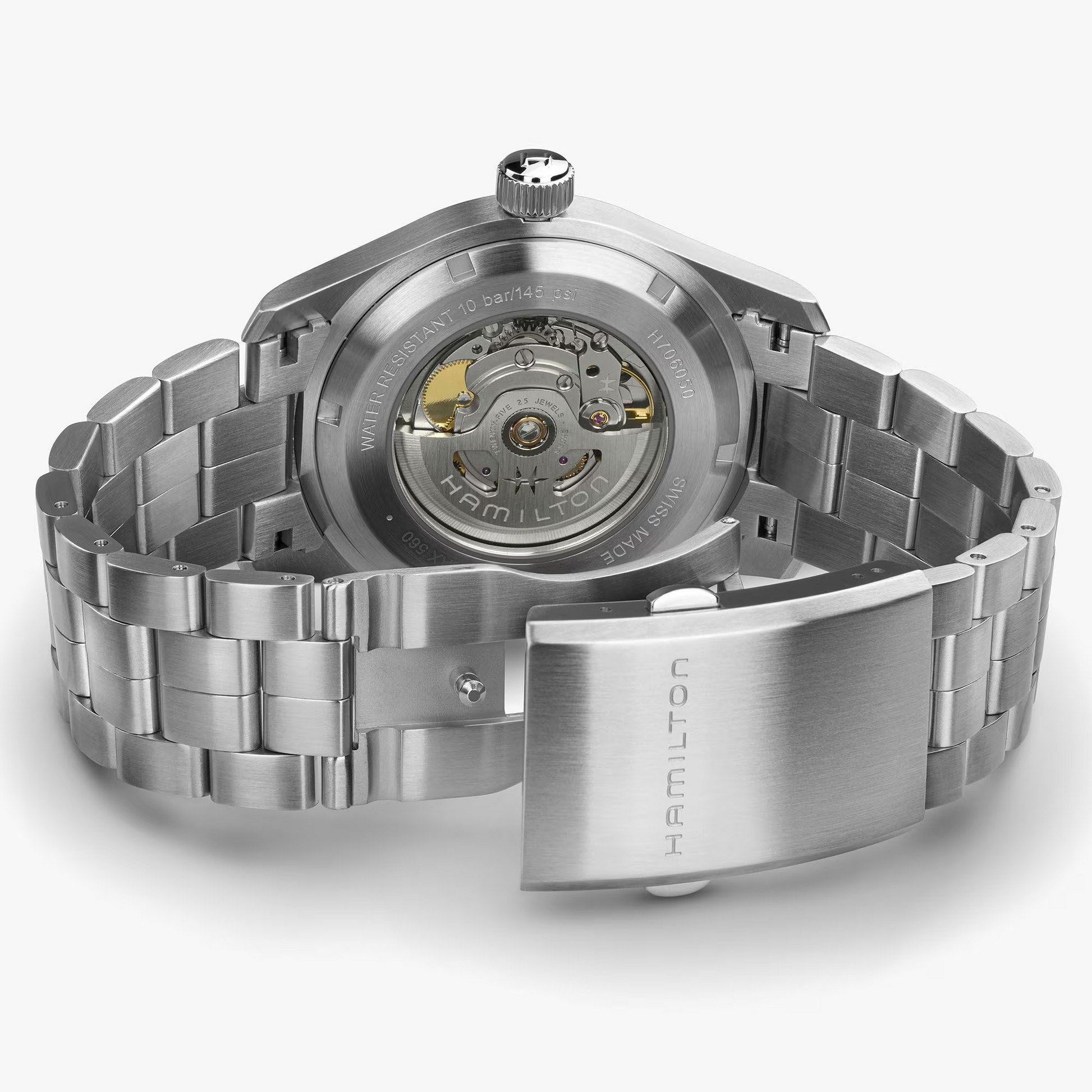 Hamilton H70605140 Khaki Field Auto Blue Sunburst 42mm Bracelet Automatic