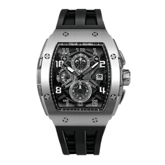 Tsar Bomba TB8211Q-01 Elemental Quartz Watch Black