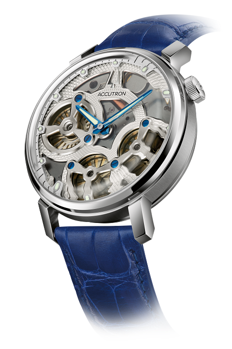 Accutron 26A209 Electrostatic Spaceview Evolution Blue