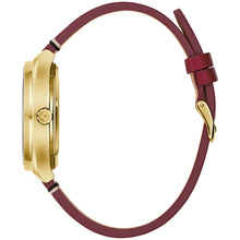 Bulova 97A192 Frank Lloyd Wright Perforated Panels Automatic Gold Tone