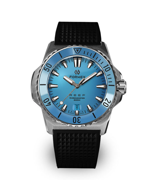 Formex 2201.1.6367.910 Reef 39.5mm Baby Automatic COSC 300M Bahama Blue