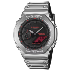 G-Shock GM2100YRA-8A Fine Metallic Series Ana-Digi Octagonal Bold Red Touch