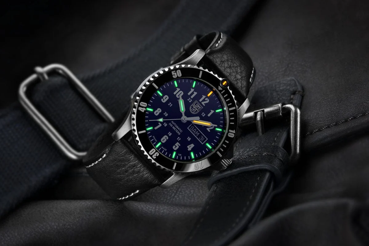 Luminox XS.ZI21 Automatic Sport Timer Dive Watch Blue Dial 42mm