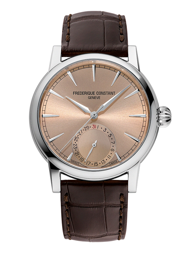 Frederique Constant FC-706SAL3H6 Manufacture Classic Date Salmon Dial