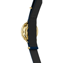 Accutron 27B202 Astronaut 1968 Attribute GMT Gold Tone Navy