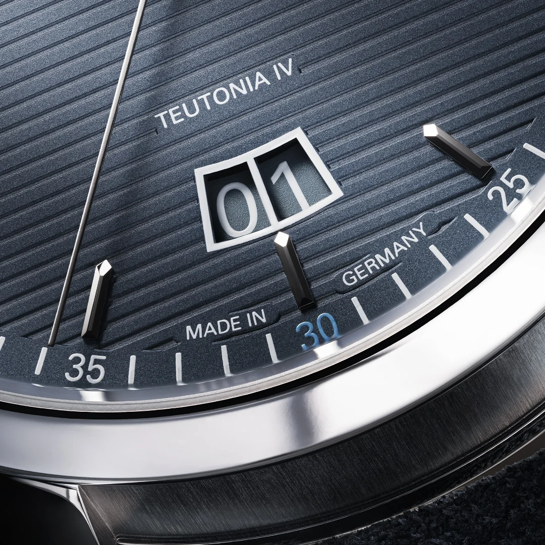Muhle Glashutte M1-44-75-1994-LB Teutonia IV Big Date Edition 1994