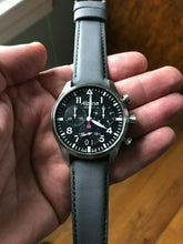 Alpina AL-372B4S6 Startimer Pilot Big Date Chronograph Black Dial