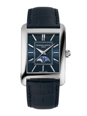 Frederique Constant FC-333N4C6 Classics Carree Moonphase Automatic Blue Dial