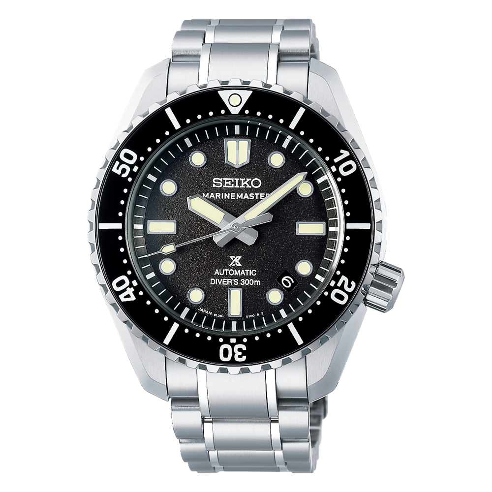 Seiko Prospex SLA079 Marine Master 1968 Re-Interpretation 300 Black Dial Automatic