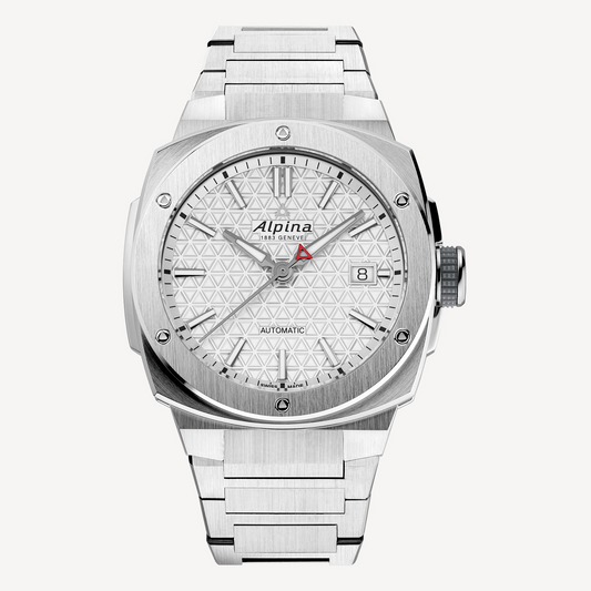 Alpina AL-525S3AE1B Alpiner Extreme Automatic Titanium White Dial