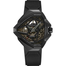 Hamilton H24645330 Ventura Edge Skeleton Dial Automatic Black