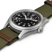 Hamilton H69529933 Khaki Field Mechanical 42mm Black Dial NATO