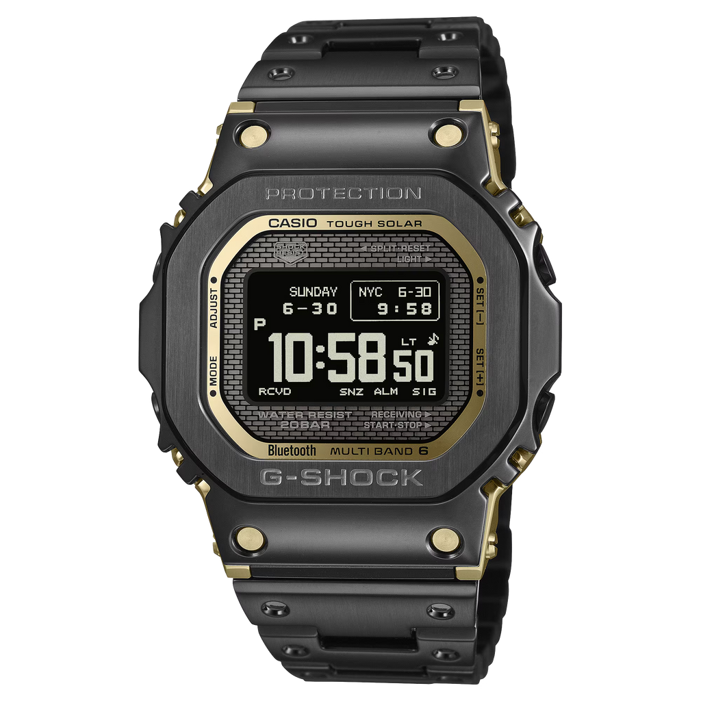 G-Shock GMWBZ5000BD-1 Full Metal Black MIP Display Digital Yamagata Square