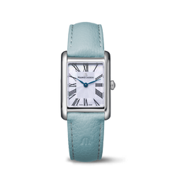 Maurice Lacroix FA1205-SS001-160-4 Fiaba Square Mother of Pearl Dial Blue Strap Ladies Quartz