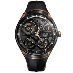 Accutron 2ES8A002 Electrostatic DNA Turbine Rose Gold