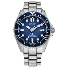 Citizen BN0260-54L Promaster Dive Blue Dial 200m Eco Drive Stainless Steel