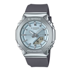 G-Shock GMS2110-2A Analog-Digital Metal Ice Blue Ladies