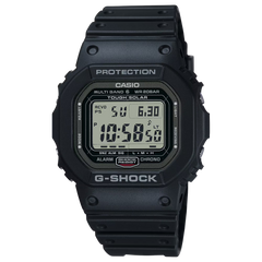 G-Shock GW5000U-1 Multi Band 6 Solar Screw Down Caseback DLC Square