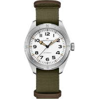 Hamilton H70315910 Khaki Field Expedition Auto 41mm White Dial NATO