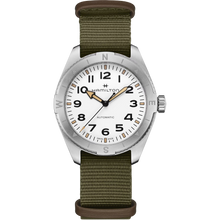Hamilton H70315910 Khaki Field Expedition Auto 41mm White Dial NATO