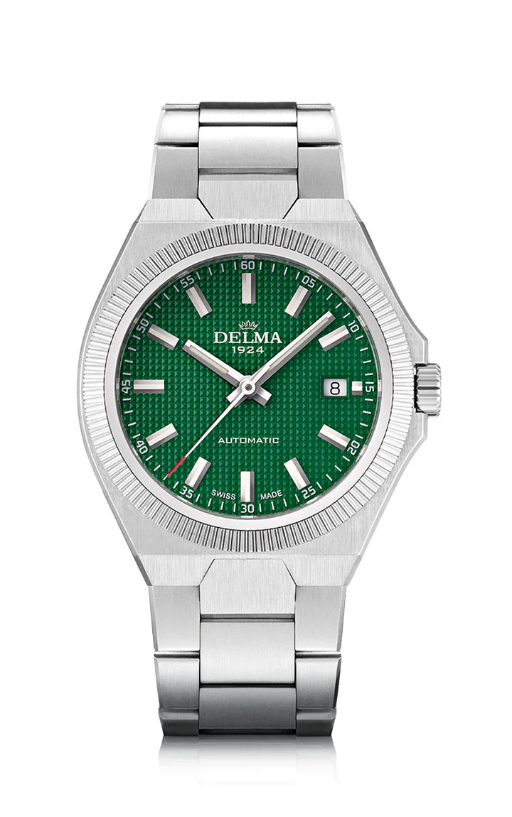 Delma 41701.740.6.141 Midland Automatic Green Dial Stainless Steel