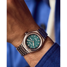 Citizen AW0130-85X Zenshin Three-Hand Super Titanium Green Textured Eco-Drive