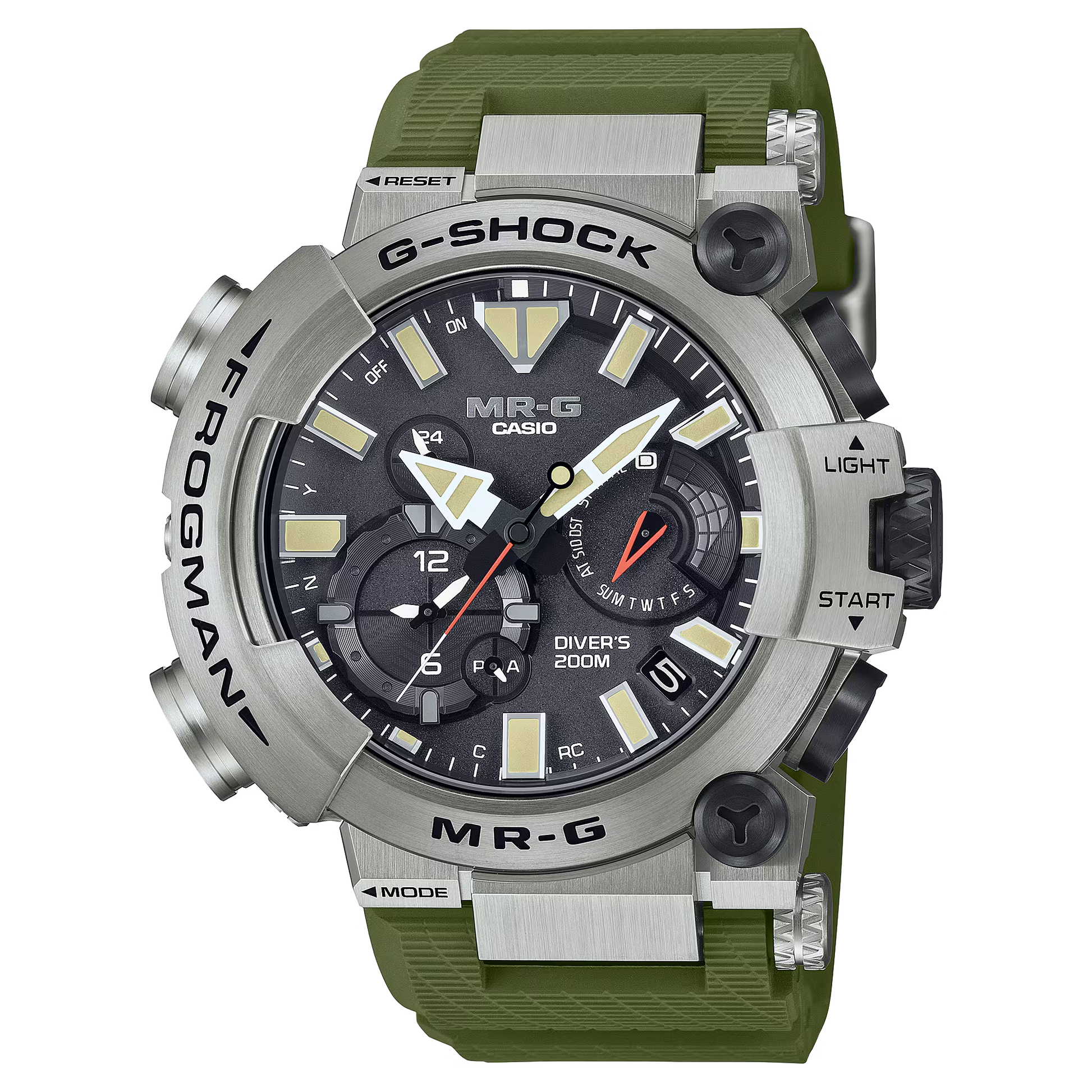 G-Shock MRGBF1000RG3 MR-G Goliath Frogman Titanium Armor Clad