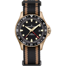Hamilton H82565930 Khaki Navy Scuba Automatic GMT 43mm Bronze
