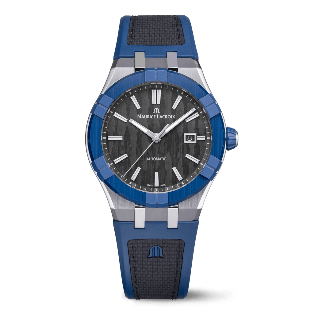 Maurice Lacroix AC6008-SSL40-330-4 Aikonic Automatic Technical Ceramic Blue Black 43mm