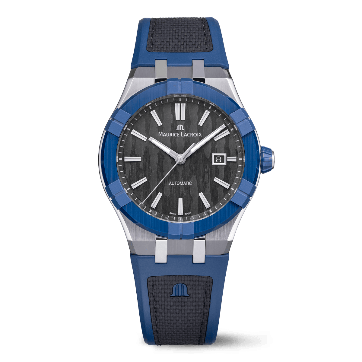 Maurice Lacroix AC6008-SSL40-330-4 Aikonic Automatic Technical Ceramic Blue Black 43mm